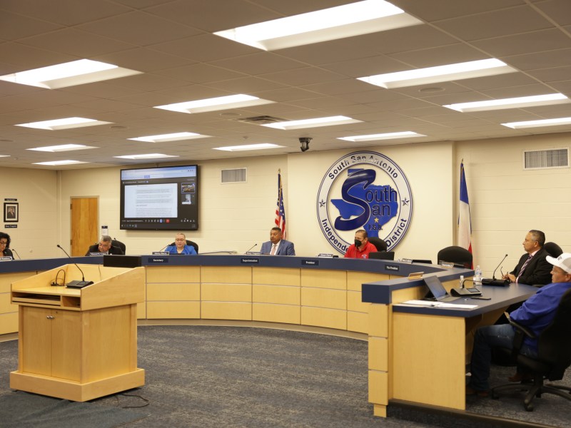 In order to slash through the $9.9 million deficit the South San Antonio ISD currently has, the Financial Officer suggests laying off staff, reducing pay, not filling vacancies and closing more schools.