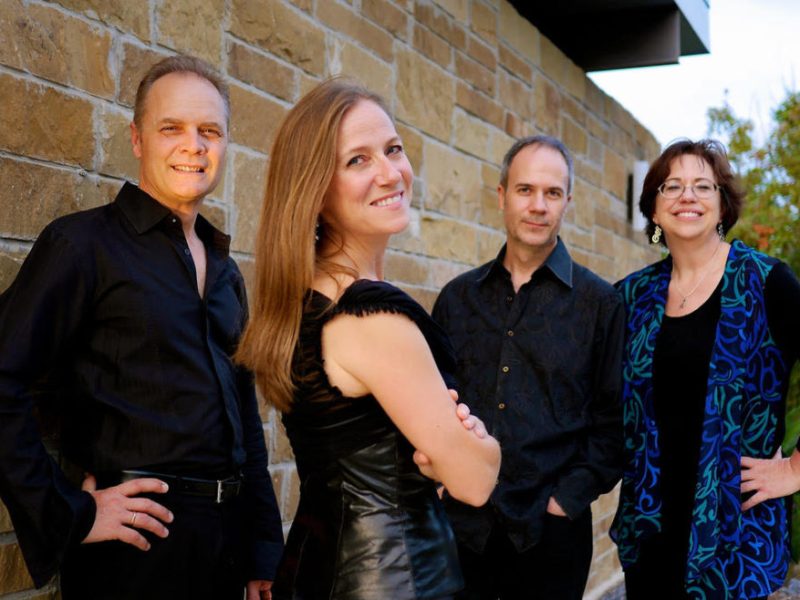 The SOLI Chamber Ensemble is cellist David Mollenauer, clarinetist Stephanie Key, violinist Ertan Torgul and pianist Carolyn True.