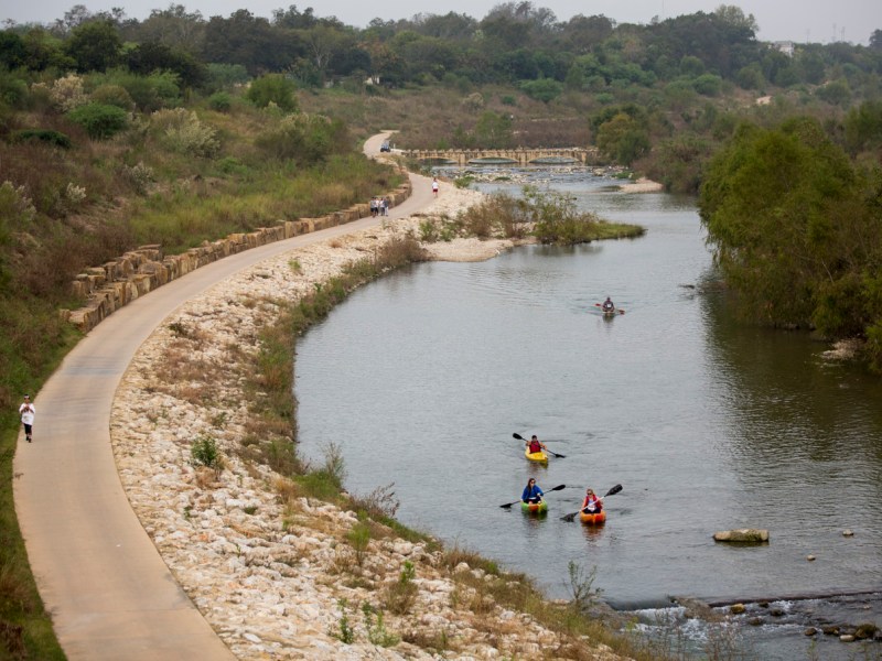 The River Relay & Get Outdoors 5K was held to encourage people to get involved in outdoor recreation.