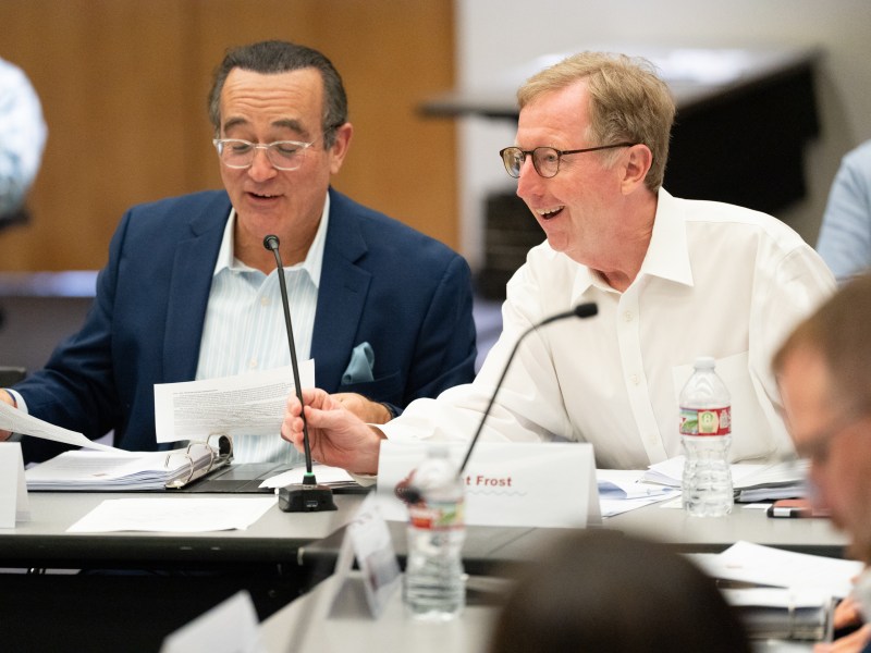 Frank Garza, a former City of San Antonio attorney, and Pat Frost, who recently retired as president of Frost Bank, are among the members of the Charter Review Commission tasked with recommending changes to the City Charter that will be put to voters.