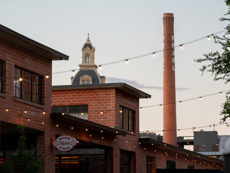 The Pullman Market in the Samuels Glass building at the Pearl.