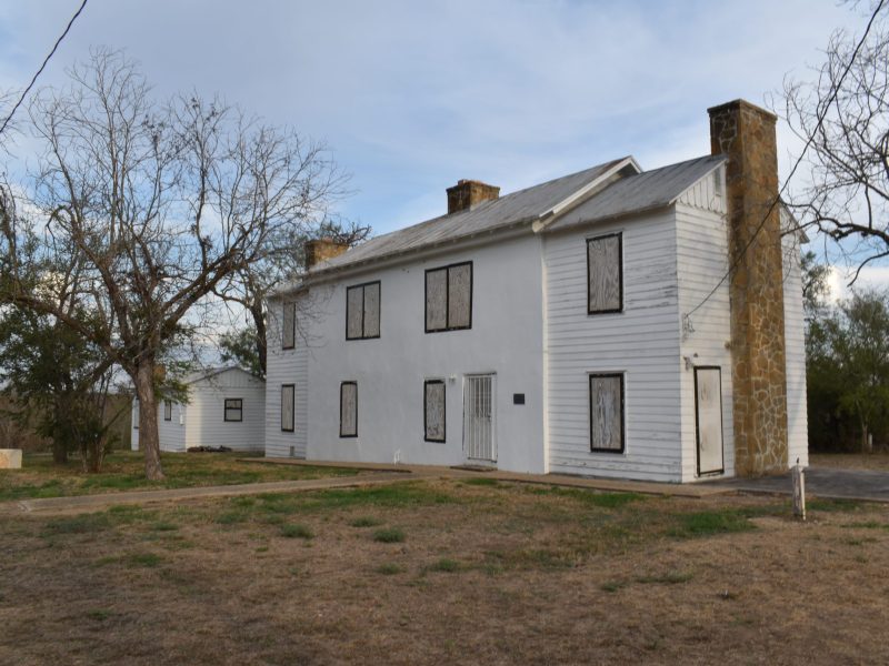 The old farmhouse in Trueheart Ranch, a two-story structure built in the mid-1800s on the land is named after James L. Trueheart, a Virginia-born settler.