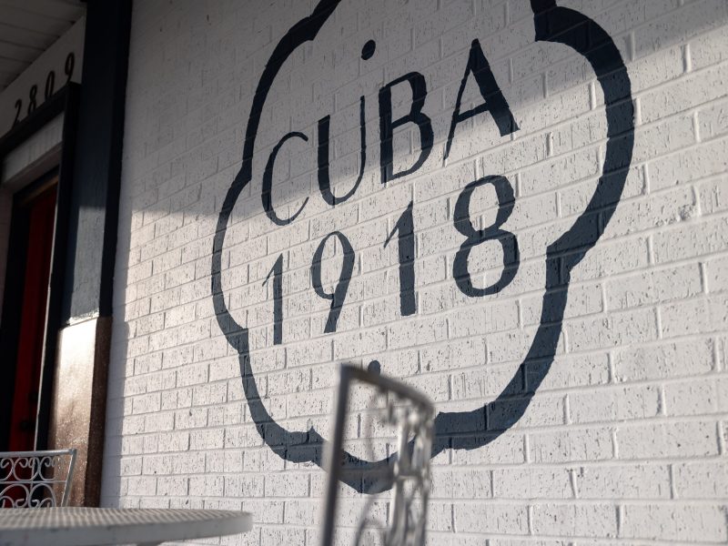 Cuba 1918 serves breakfast lunch and dinner and features live jazz on Friday evenings and salsa social dances on Saturdays.