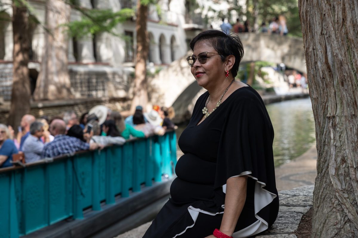 Michelle Vasquez often comes down to the river walk for events, parades and just to people watch.