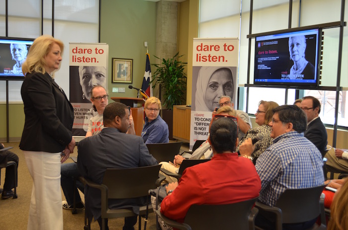 Dare to listen campaign launch, san antonio area foundation, texas public radio, july 13, 2916