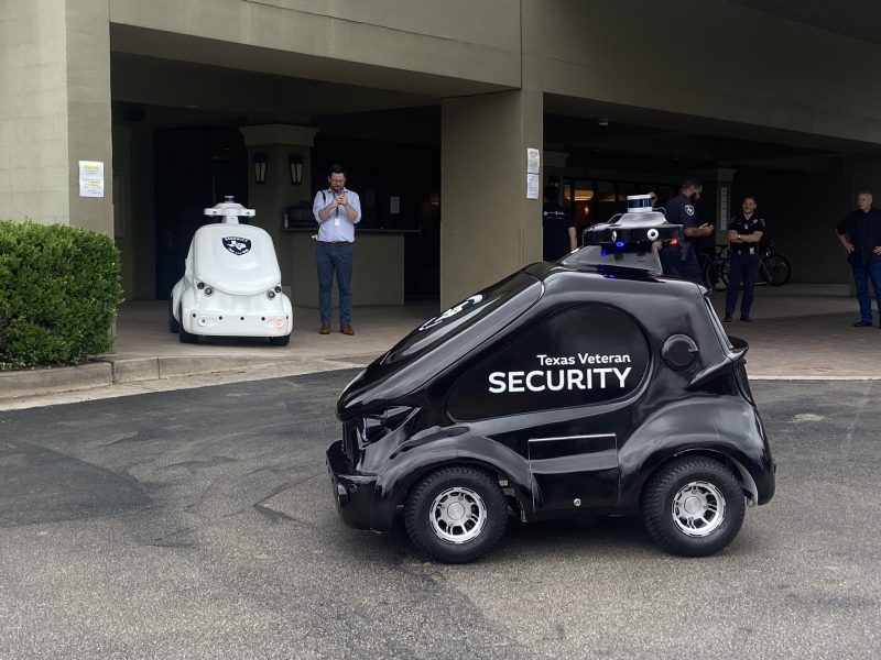 The O-R3 robot will record video and photos of a 360-degree view while they patrol the outdoor perimeter of the downtown homeless shelter operated by SAMMinistries’.