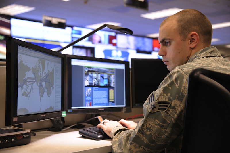 Nearly 1,000 cybersecurity experts, uniformed and civilian, are employed by the 24th Air Force within the Port San Antonio campus. Photo courtesy of Port San Antonio.