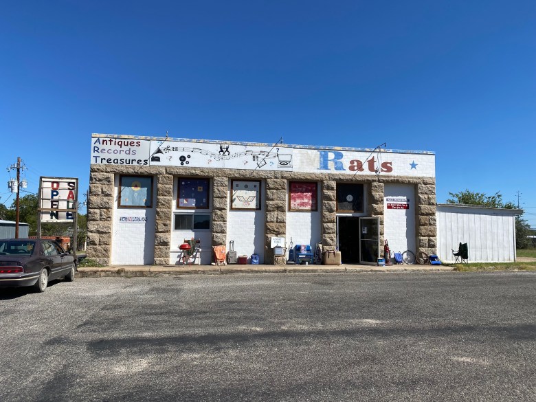 Records and Things Strange in Llano, also known as RATS, is for sale. The former Llano Frozen Locker Plant building is listed for $425,000, but the price of the collection inside is undetermined.