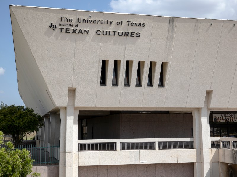 The UTSA Institute of Texan Cultures on Saturday.