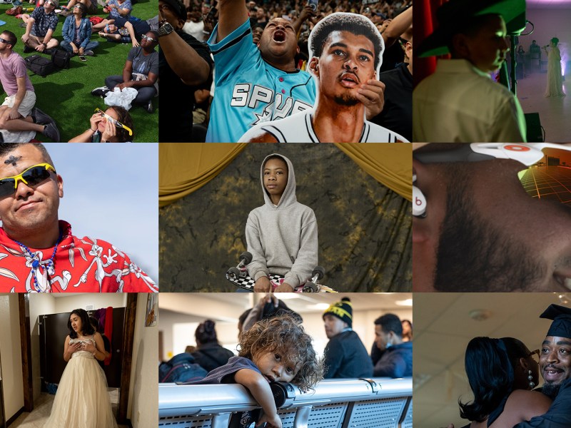 A composite of some of the San Antonio Report's 2023 photographs of the year.