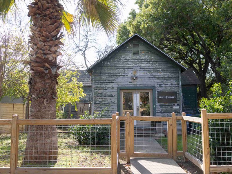 The building at 910 E. Mistletoe Ave. in Tobin Hill features vaulted ceilings with large open spaces and natural light.