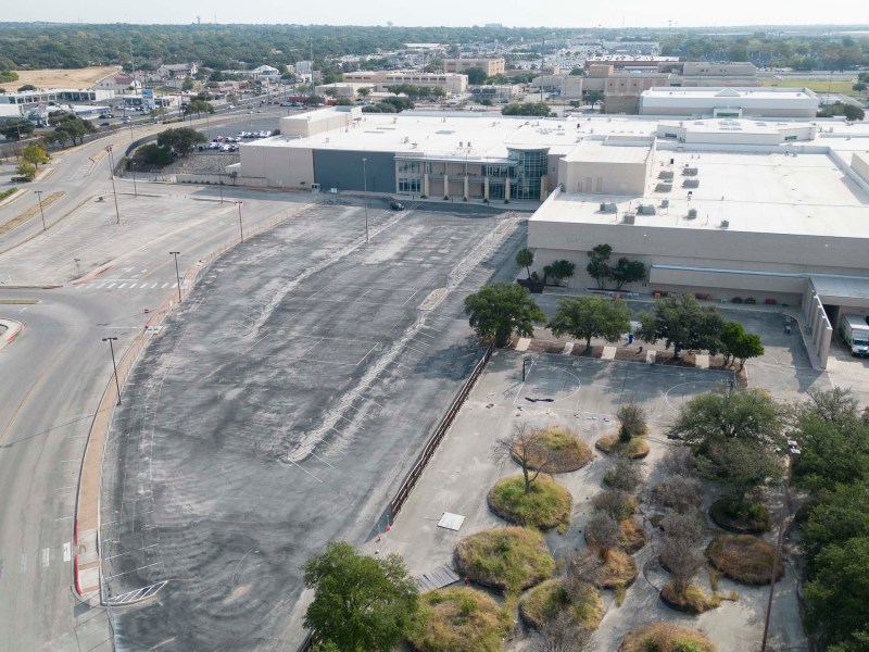 The former Windsor Park Mall was purchased in 2007 by Rackspace to become the companies new headquarters dubbed "The Castle" after outgrowing a 200,000 sq. foot space in Northwest San Antonio.