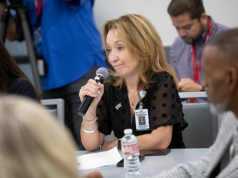 U.S. Representative Tony Gonzales (R-Helotes) hosts a school safety roundtable including local law enforcement and school district leadership.