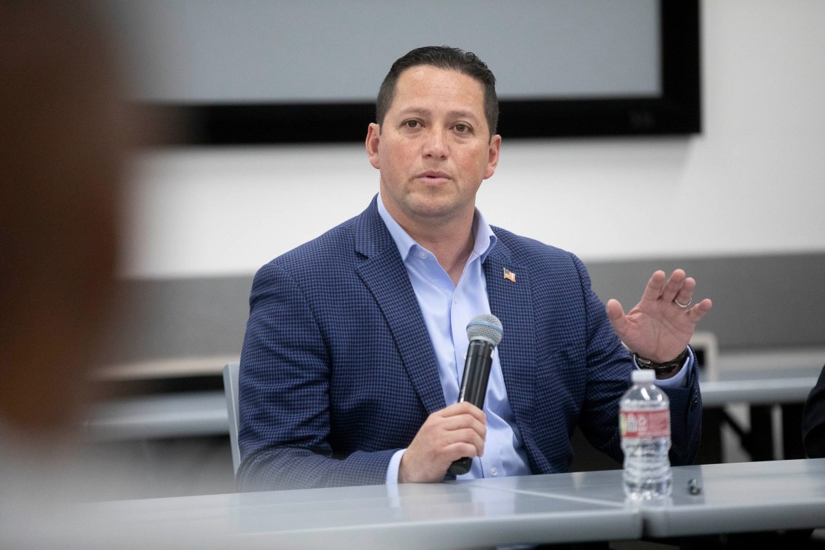 U.S. Rep. Tony Gonzales (R-San Antonio) hosts a school safety roundtable including local law enforcement and school district leadership.