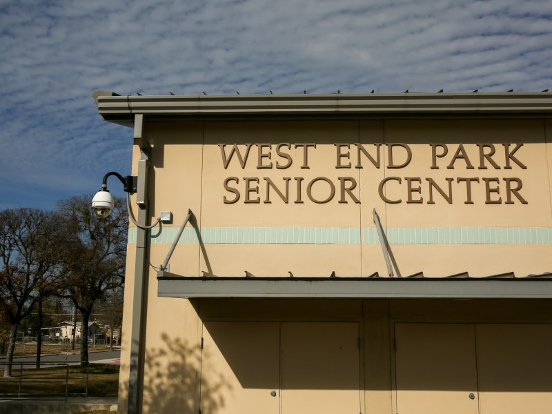 The West End Park Senior Center located directly next to the Google Fiber hut.