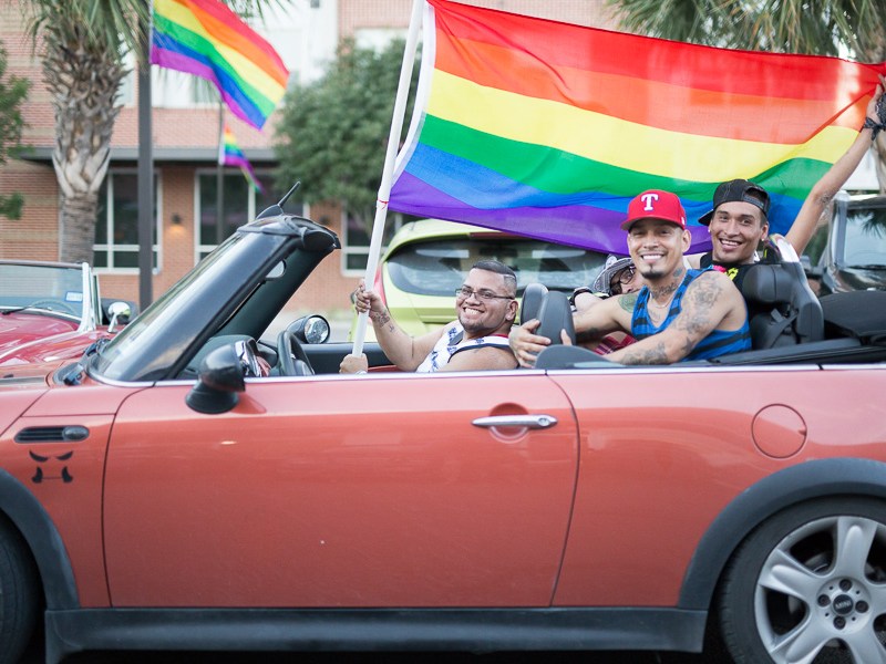 John Traviso Richard Ordonez-Alvarez Jr, Drake Andrews, and Jesse Ortiz (left to right) pose for a photo. Photo by Scott Ball.