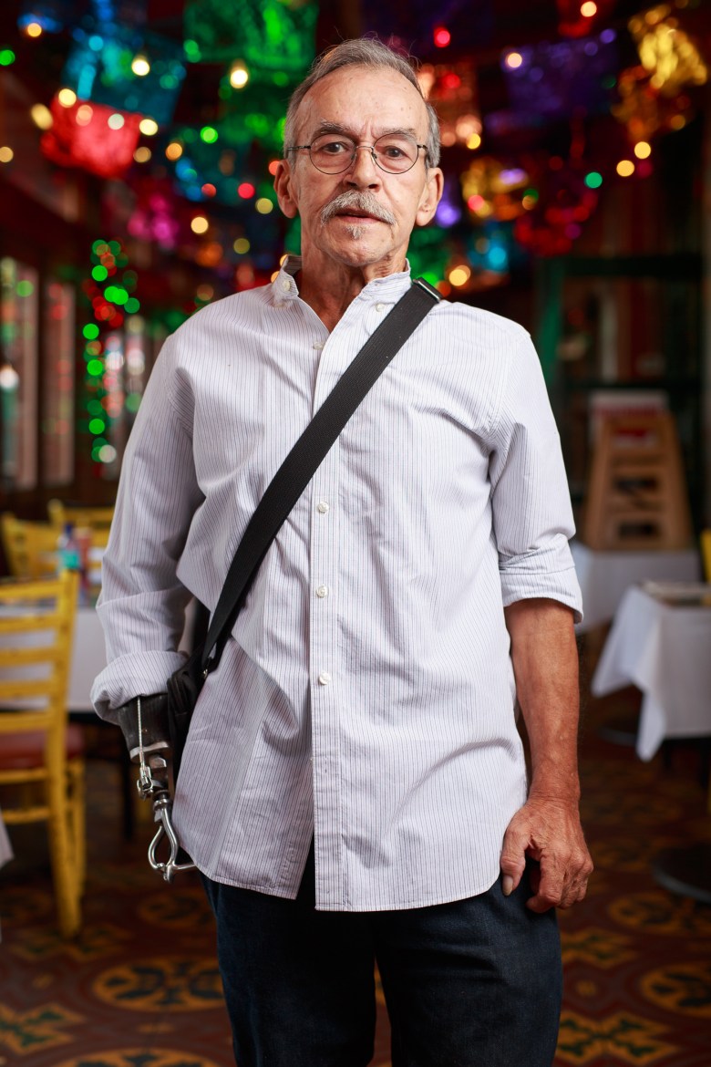 Jesse Trevino has been visiting Mi Tierra for 50 years. Photo by Scott Ball.