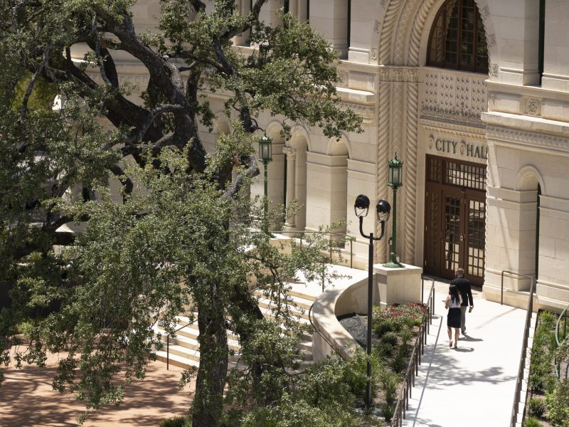 San Antonio City Hall on Tuesday August 24, 2021.