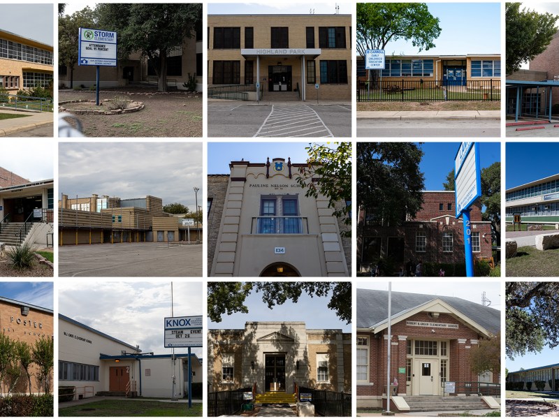 San Antonio Independent School District staff has released a list of 15 recommended schools to be closed as part of the "rightsizing" of the district. The schools recommended for closure are as follows (left to right from top) Doris Miller Elementary, Storm Elementary, Highland Park Elementary, Carroll Early Childhood, Forbes Elementary, Gates Elementary, Douglas Elementary, Nelson Early Childhood, Lamar Elementary, Huppertz Elementary, Foster Elementary, Knox Early Childhood, Tynan Early Childhood, Green Elementary and Baskin Elementary.