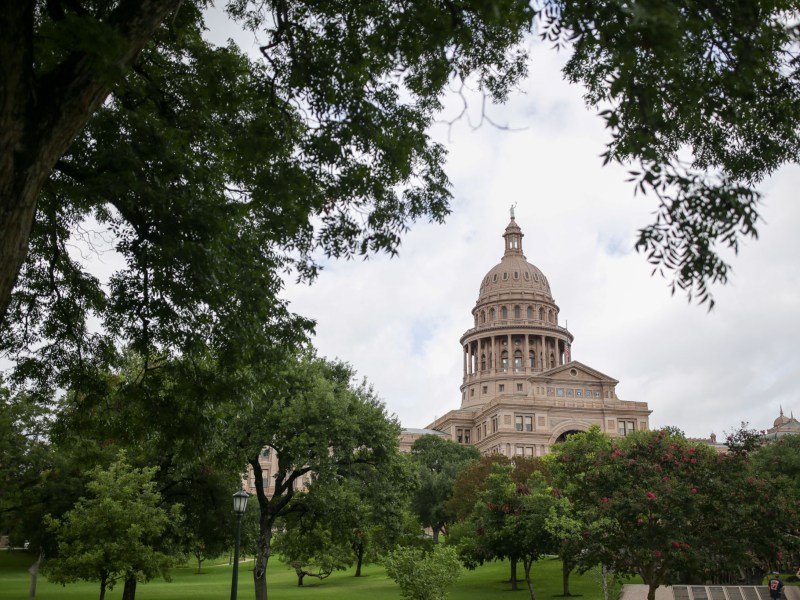 The Texas State Capitol in Austin Texas.