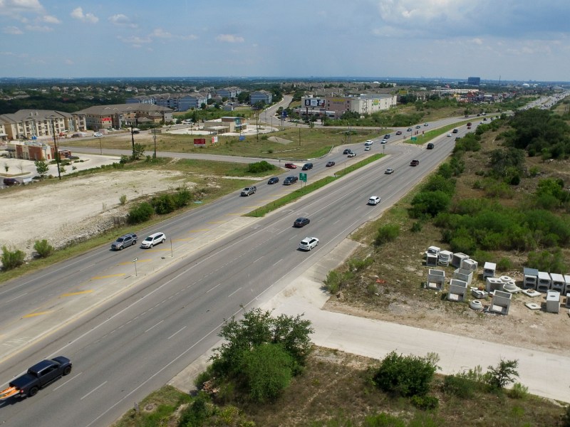 US Highway 281 and Stone Oak Parkway looking Southbound.