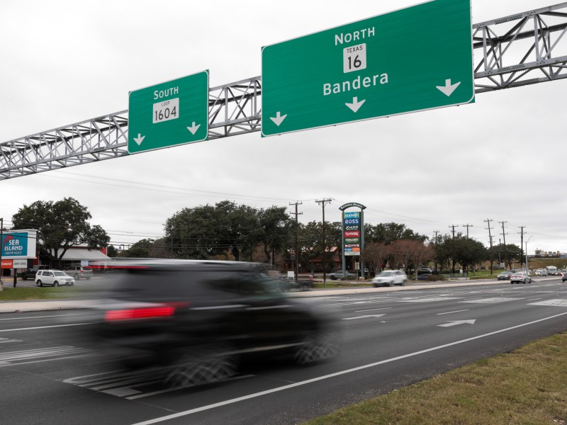 Bandera Road has become one of the most congested major roads in San Antonio.