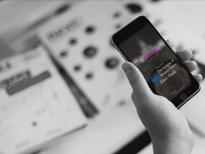 The Voting App. Image courtesy of ThinkVoting.